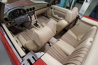 Mercedes Cabriolet mit Wasserschaden