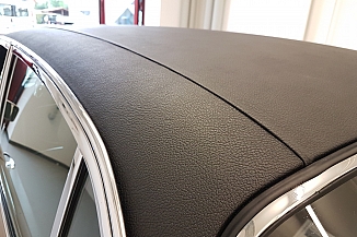 Das neue Dach in der Detailansicht. Das neue Dach in der Detailansicht.