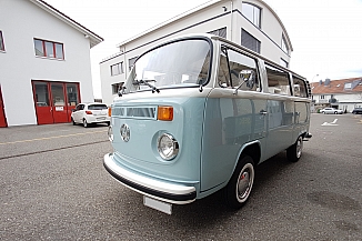 Ein toller Oldtimer: der VW Bus