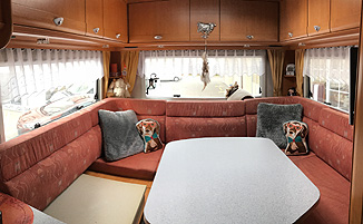 Wohnmobil Interieur 