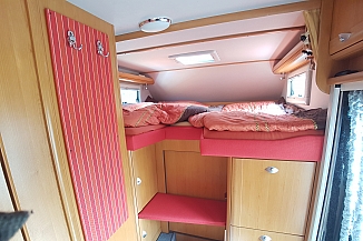 Betten optimiert in Wohnmobil Betten optimiert in Wohnmobil