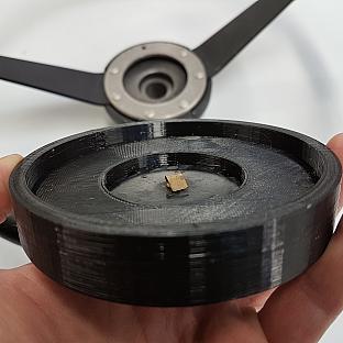 im 3 D Drucker entstandenes Mittelteil als Rohling... im 3 D Drucker entstandenes Mittelteil als Rohling...